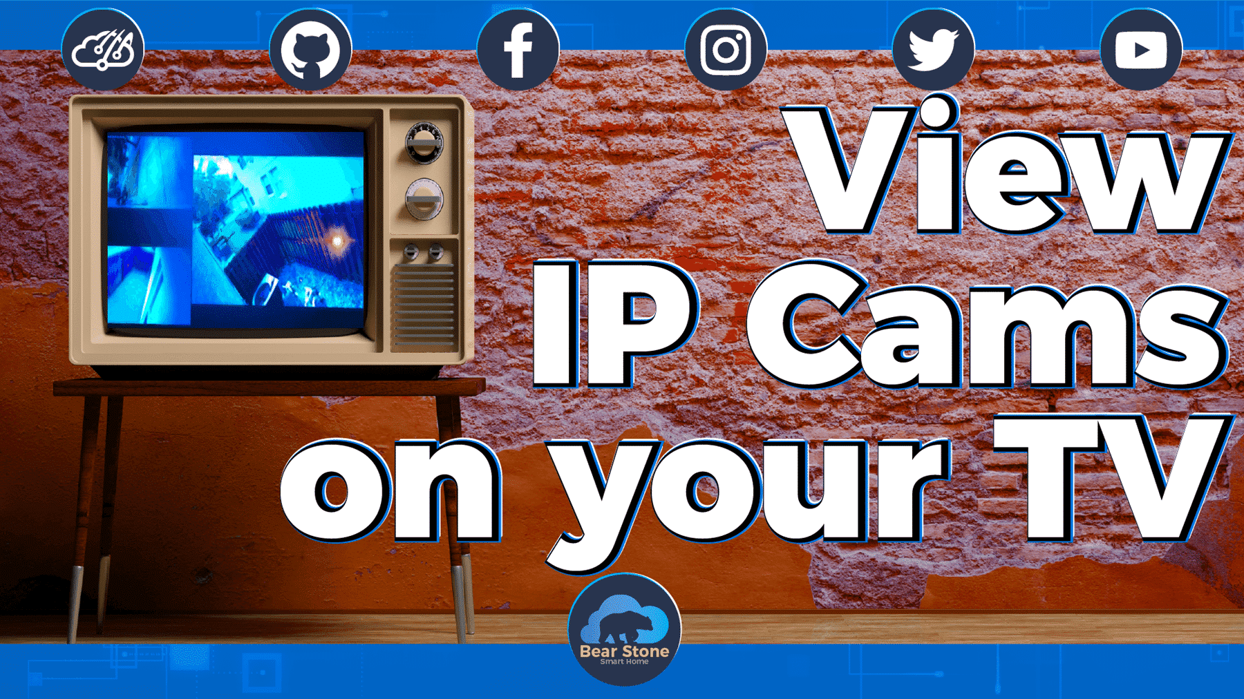 IP Camera feeds via Roku on Any TV