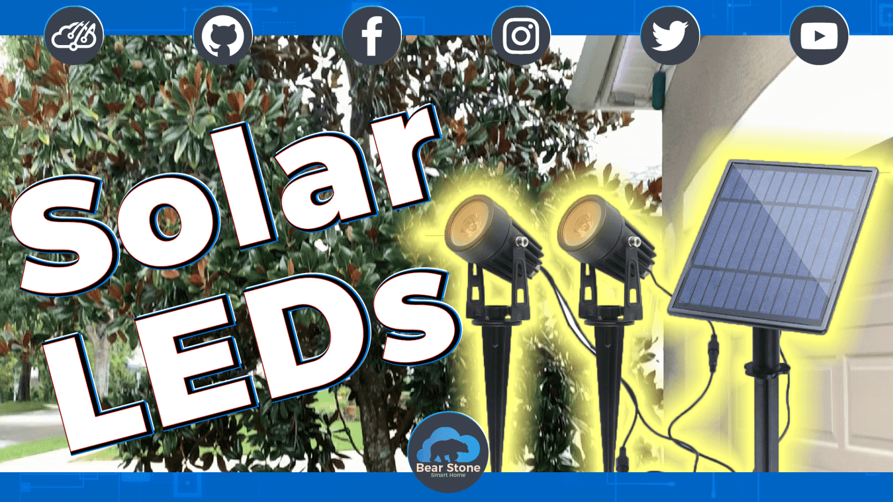 LED Solar Spotlight Video - 2W and no Smarts! What?!?