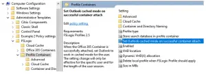 How to Implement Outlook Cached Mode with FSLogix profiles - vCloudInfo